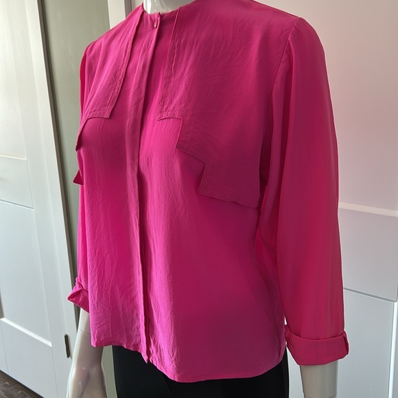 Chocolates Vintage Silk Blouse - Picture 9 of 16